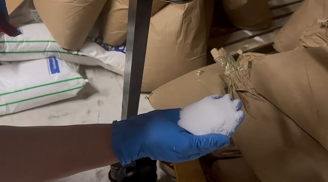 812 kilogram sentetik ecza ele geçirildi