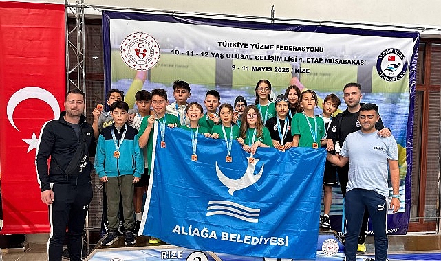 Spor altyapısına verdiği desteklerin meyvesini toplayan Aliağa Belediyesi, her branşta