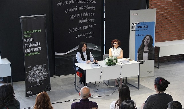Nilüfer Belediyesi’nin düzenlediği Yazıevi Buluşmaları’na, Türk edebiyatının önemli yazarlarından Latife