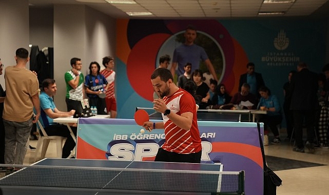 İBB’nin öğrenci yurtlarında kalan gençler, bu yıl üçüncüsü yapılan spor