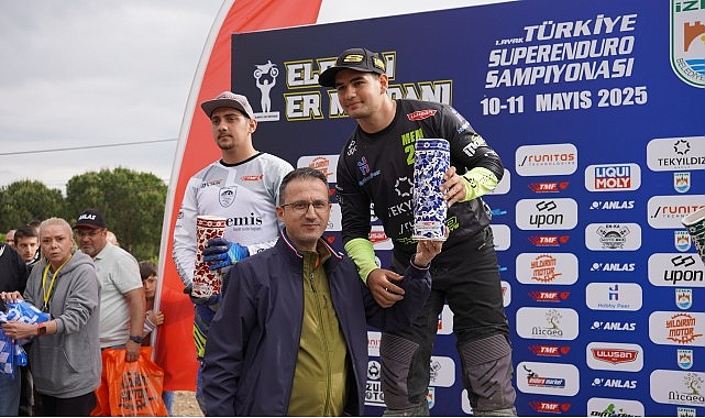 İznik Belediyesi işbirliğinde düzenlenen Türkiye Süper Enduro Şampiyonası’nın 1.