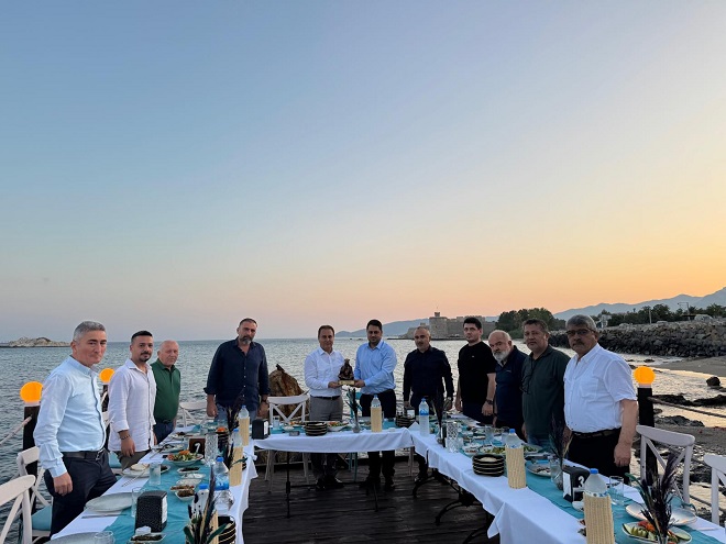 Samsun Vali Yardımcılığı görevine atanan Anamur Kaymakamı Bilal Bozdemir onuruna,