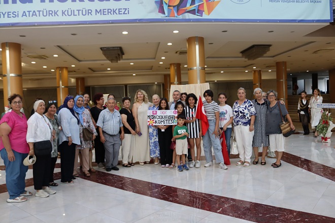 Mersin’in Yenişehir ilçesinde yer alan Atatürk Kültür Merkezi, kuşaklar arası