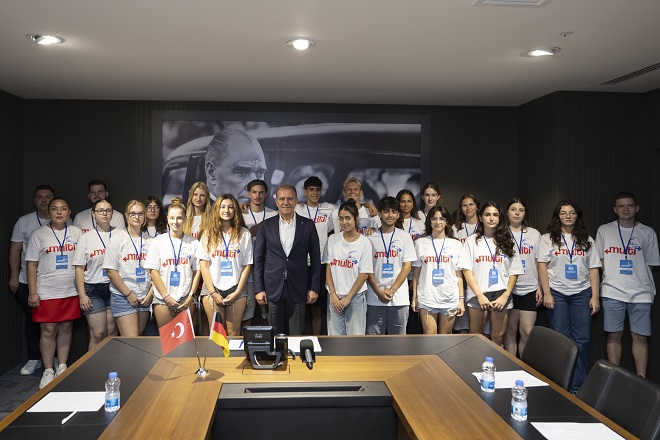 Mersin Büyükşehir Belediyesi’nin ’Kardeş Şehirler Öğrenci Değişim Programı’ kapsamında kardeş şehir Oberhausen