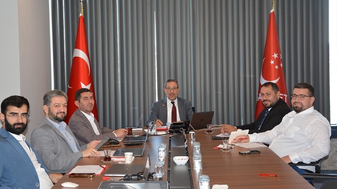 Saadet Partisi Genel Merkezi’nde gerçekleşen İl Başkanları özel toplantısına, Genel