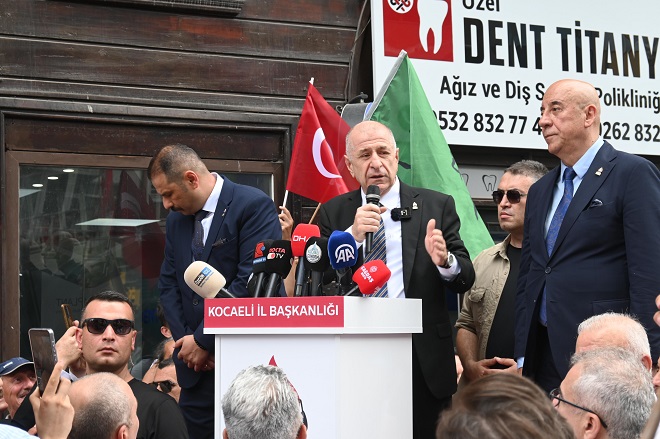 Zafer Partisi Genel Başkanı Prof. Dr. Ümit Özdağ, Kocaeli’de gündeme