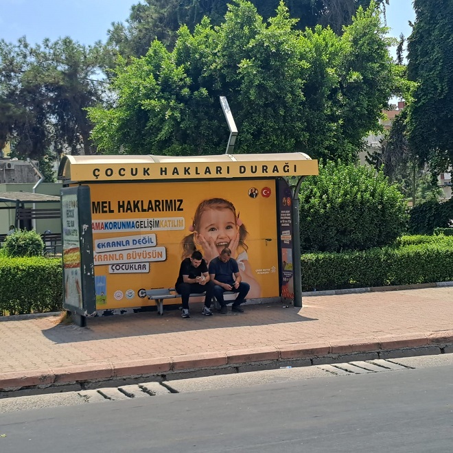 4. Çocuk Hakları Durağı Hizmete Girdi Mersin, çocuk hakları alanında