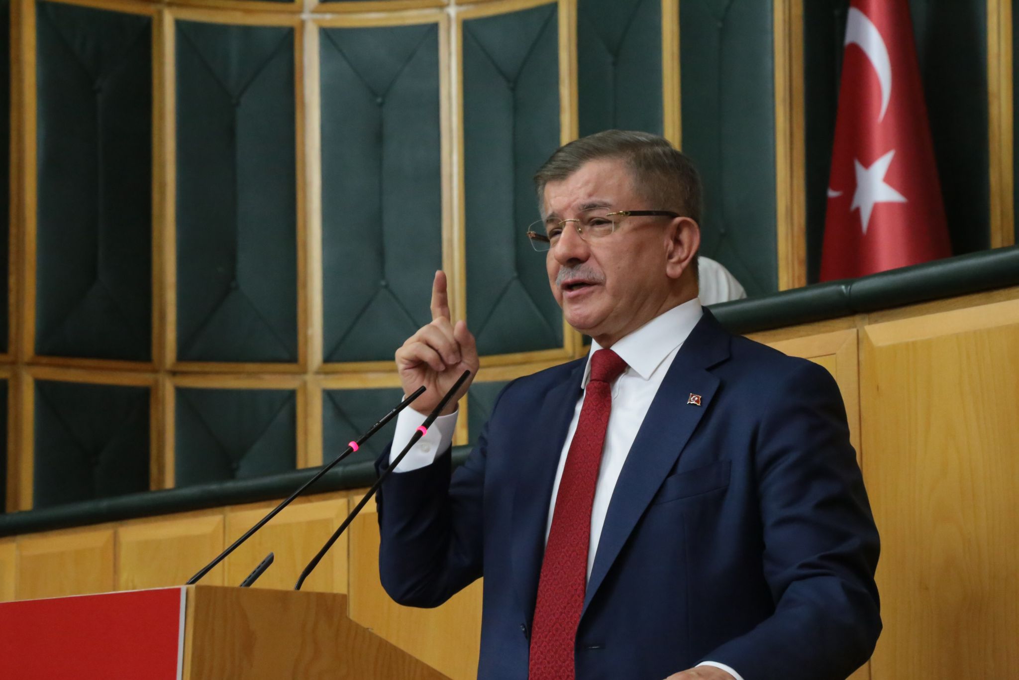 Gelecek Partisi Genel Başkanı Ahmet Davutoğlu, İsrail’in, bu gece sabaha