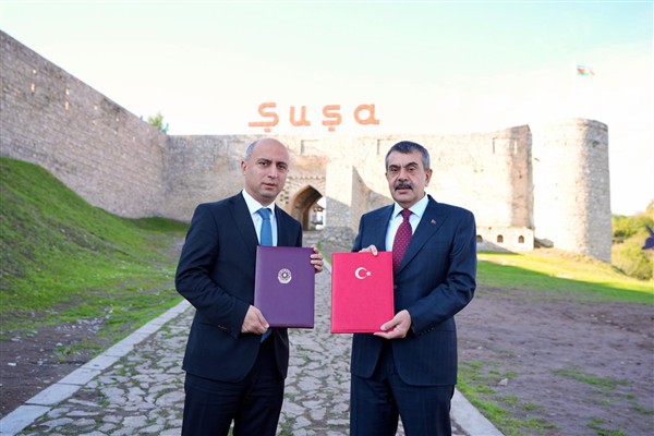 Milli Eğitim Bakanı Yusuf Tekin ile Azerbaycan Bilim ve Eğitim