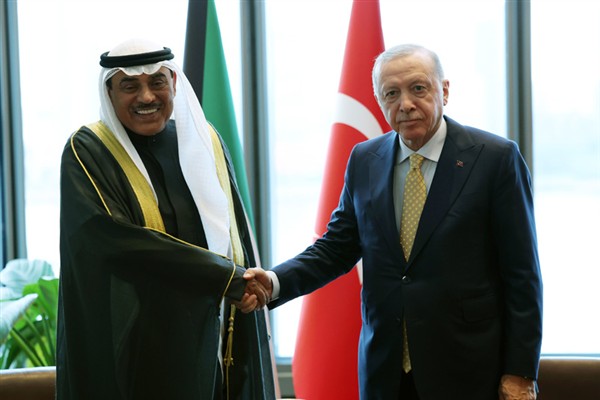 Cumhurbaşkanı Recep Tayyip Erdoğan, New York’ta Kuveyt Veliaht Prensi Şeyh
