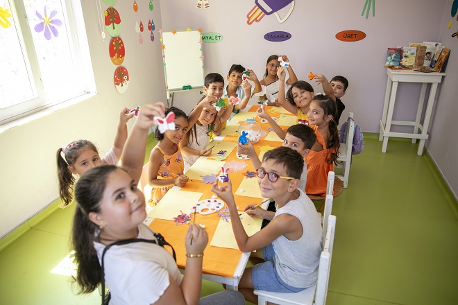 Mersin Büyükşehir Belediye Başkanı Vahap Seçer’in öncülüğünde ve Çocuk Meclisi’nin