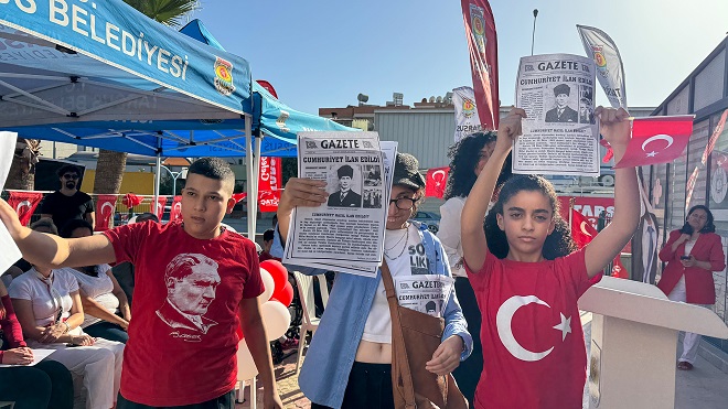 Tarsus Belediyesi, Cumhuriyetimizin 102. yıl dönümünü özel gereksinimli çocuklar ve