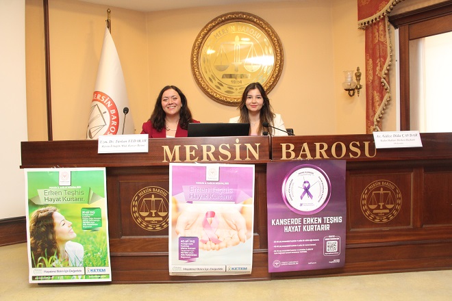 Mersin Barosu Kadın Hakları Merkezi ve Mersin İl Sağlık Müdürlüğü