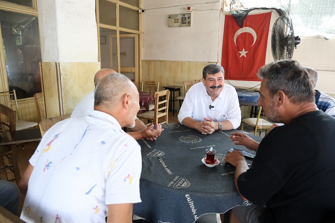 Toroslar Belediye Başkanı Abdurrahman Yıldız’dan Muhtarlara Ziyaret… Toroslar Belediye Başkanı
