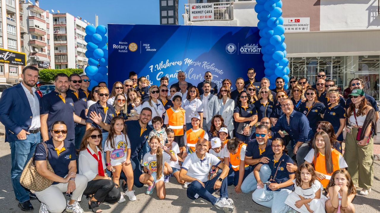 Yenişehir Belediyesi ve Mersin Rotary Kulübü iş birliğiyle bu yıl