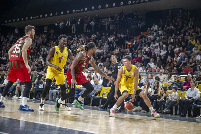 MÜCADELE DOLU MAÇIN GALİBİ MSK OLDU