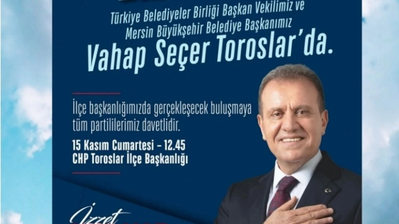 Türkiye Belediyeler Birliği Başkan Vekili ve Mersin Büyükşehir Belediye Başkanı