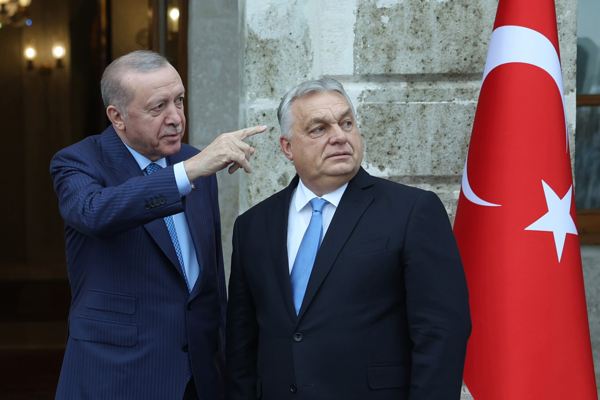 Cumhurbaşkanı Recep Tayyip Erdoğan, Macaristan Başbakanı Viktor Orban ile ortak
