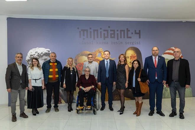 Mini Paint 4 Ulusal Karma Resim Sergisi Mersin Yenişehir Belediyesi ev