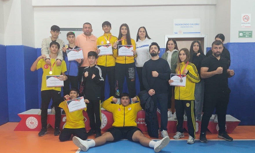 MERSİN İL SEÇMELERİNDE 5’TE 5 ŞAMPİYONLUK Mersin’in Toroslar ilçesinde, FRİT