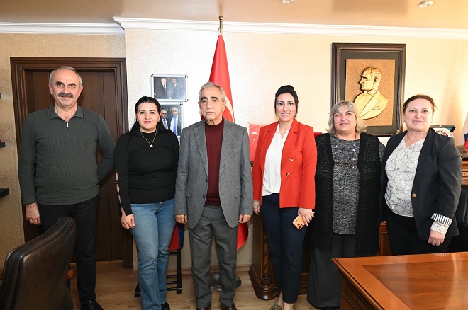 Mersin Halk Eğitim Merkezi Müdürü Fatma Has, Müdür Yardımcıları Mesut