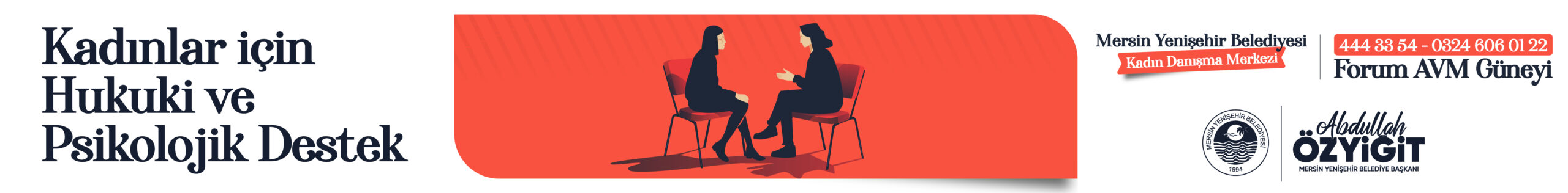 YENİŞEHİR’DE KADINLARA DESTEK İLANI