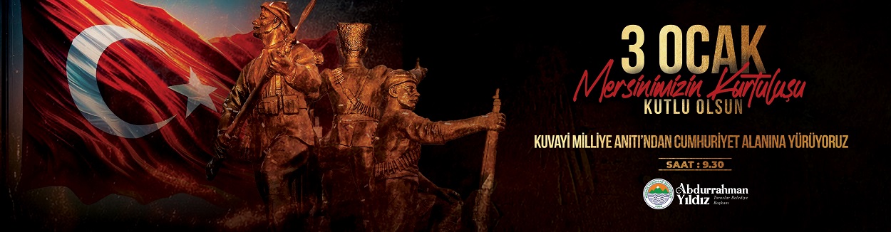 TOROSLAR BELEDİYESİ 3 OCAK KUTLAMA İLANI