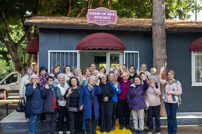 Mezitli’de Kadın ve Aile Atölyeleri, birçok kadın için yalnızca bir