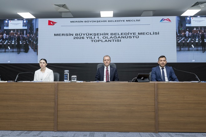 Mersin Büyükşehir Belediye Meclisi’nin 2026 Yılı 1. Olağanüstü Meclis Toplantısı,