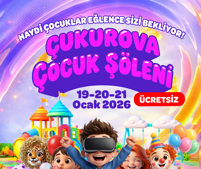 Çukurova Belediyesi 2025-2026 Eğitim-Öğretim Yılı sömestr tatilinde çocuklar için kahkaha,