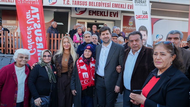 BAŞKAN BOLTAÇ EMEKLİ EVİNİ ZİYARET ETTİ