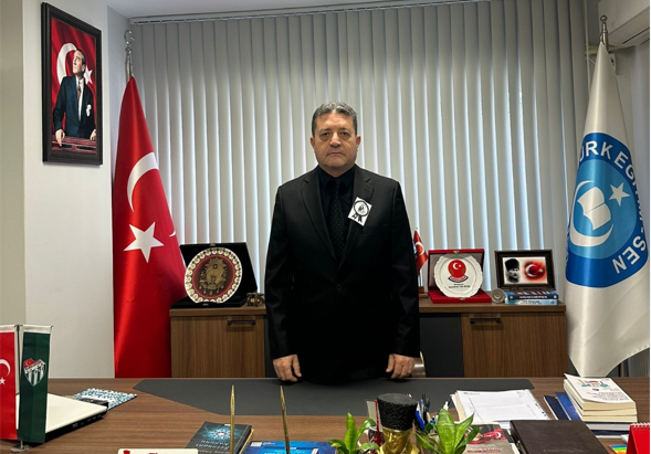 Türk Eğitim-Sen 1 Nolu Şube Başkanı Ömer Işıkoğlu, İstanbul Çekmeköy’de