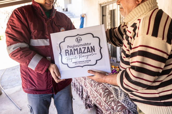 MERSİN-Mezitli Belediyesi, Ramazan ayının paylaşma ve dayanışma ruhunu büyütmek amacıyla