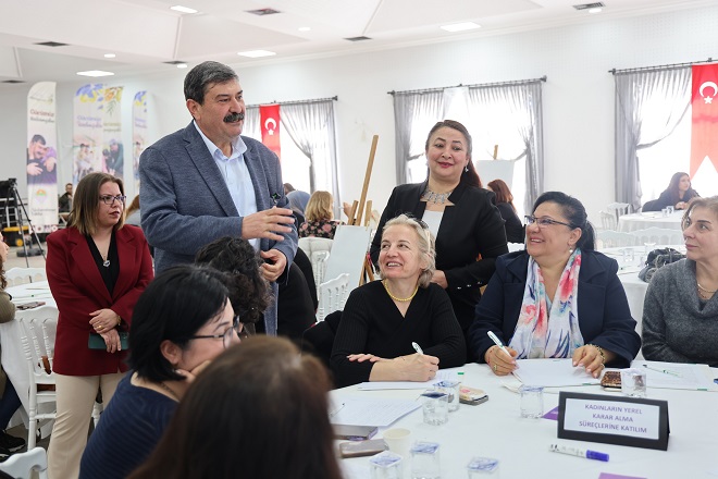 MERSİN-Toroslar Belediyesi, 8 Mart Dünya Emekçi Kadınlar Günü kapsamında anlamlı