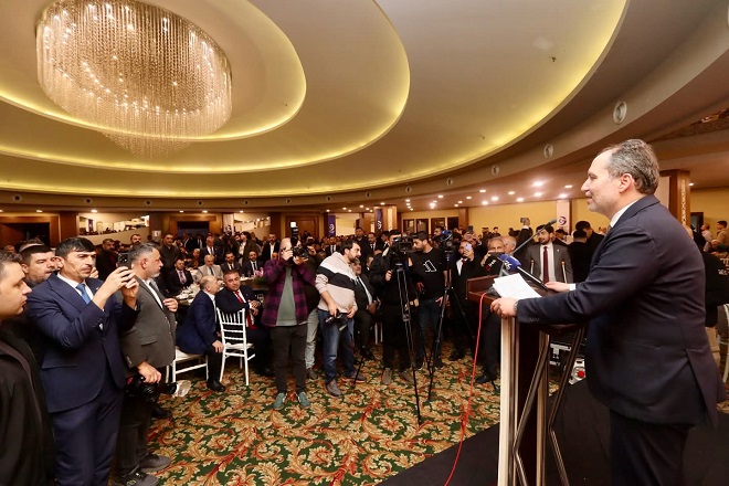 Yeniden Refah Partisi Adana İl Başkanlığı’nın merhum Prof. Dr. Necmettin