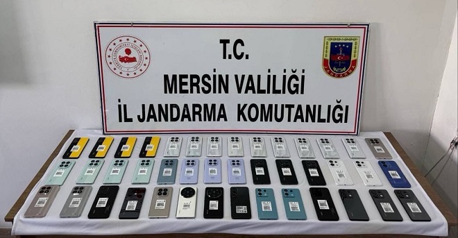 Mersin İl Jandarma Komutanlığı ekipleri kaçakçılık ile mücadele kapsamında düzenledikleri