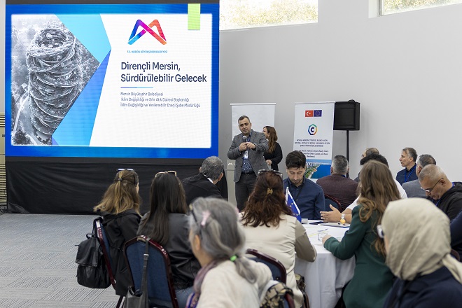 MERSİN’DE CLIMAAX İKLİM RİSK ANALİZİ ÇALIŞTAYI DÜZENLENDİ