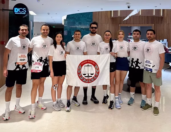 MERSİN BAROSU KOŞU TAKIMI MARATONDAN BAŞARIYLA DÖNDÜ