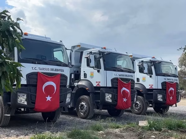 TARSUS BELEDİYESİ HİZMET FİLOSUNU GÜÇLENDİRDİ