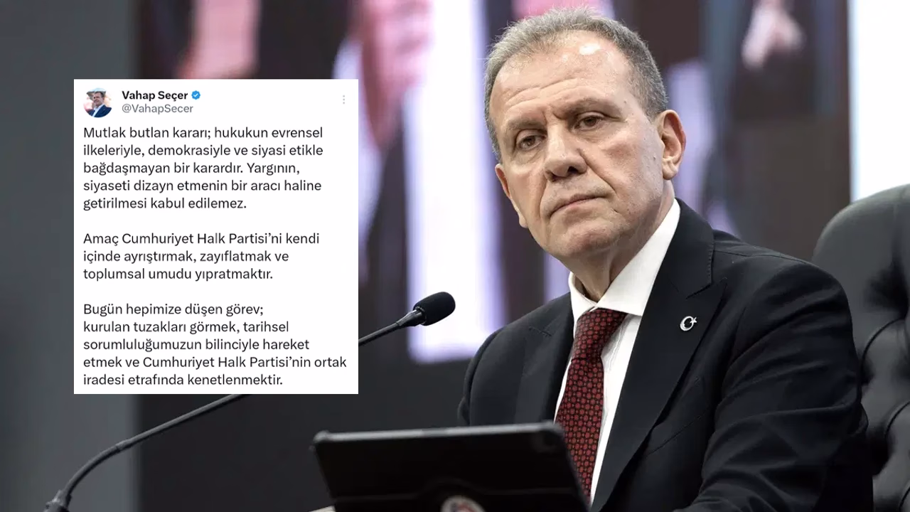 Başkan Seçer’den açıklama geldi