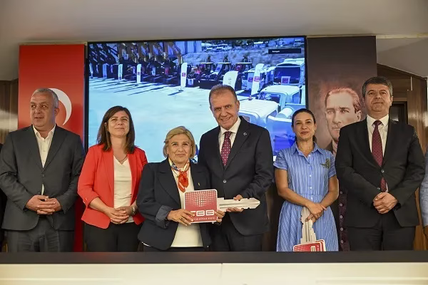 BAŞKAN SEÇER, TBB TARAFINDAN DÜZENLENEN ‘ARAÇ TESLİM TÖRENİ’NE KATILDI