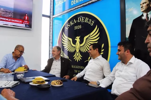 Demokrat Parti (DP) GİK Üyesi İbrahim Cevheri’den ANKA-DER33’e Anlamlı Ziyaret