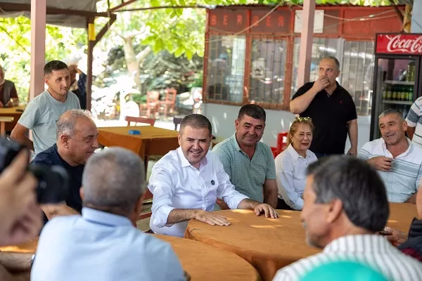 BAŞKAN TUNCER KIRSALI ADIM ADIM GEZİYOR