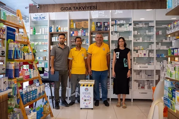 MEZİTLİ BELEDİYESİ’NDEN ATIK İLAÇLAR İÇİN ÖRNEK PROJE