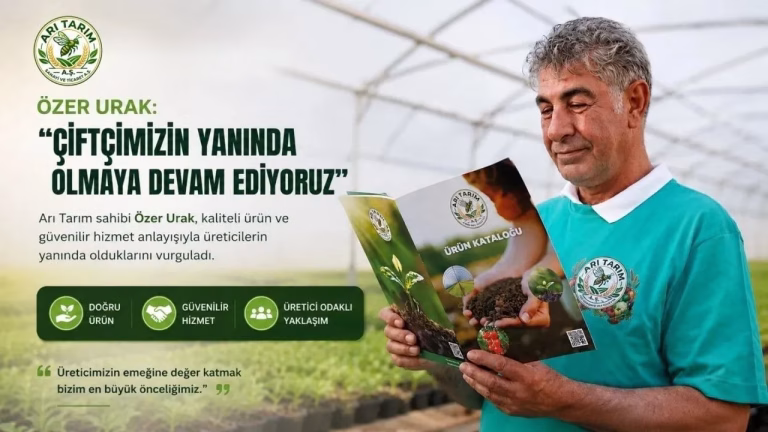 Arı Tarım’dan Konya’ya dev yatırım! Tuzlukcu’da 300 dönümlük jeotermal sera kurulacak