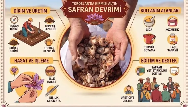 TOROSLAR’DA SAFRAN DEVRİMİ