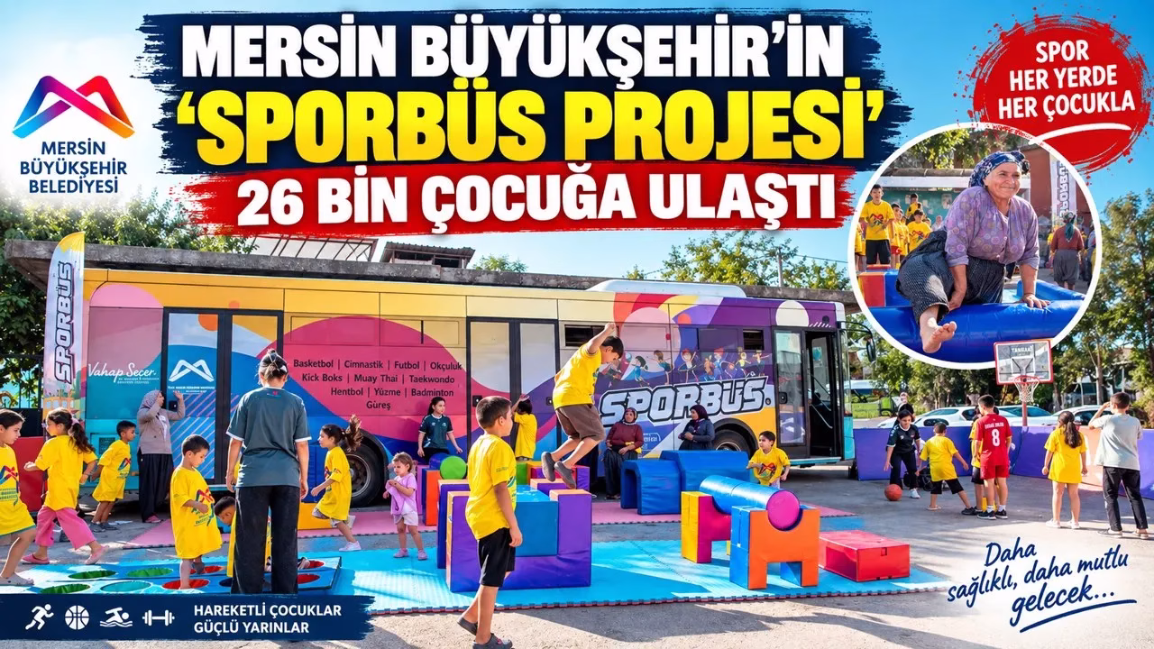 ÇOCUKLAR SPORLA TANIŞSIN DİYE BÜYÜKŞEHİR YOLLARDA…
