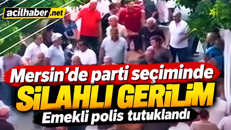 Havaya ateş açan emekli polis tutuklandı