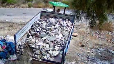 MERSİN-Tarsus Belediyesi, çevre kirliliğine neden olan kaçak dökümlerin önlenmesi amacıyla