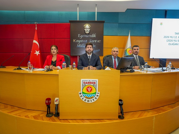 MERSİN-Tarsus Belediye Meclisinin Ekim ayı ikinci birleşimi, Tarsus Belediye Başkanı